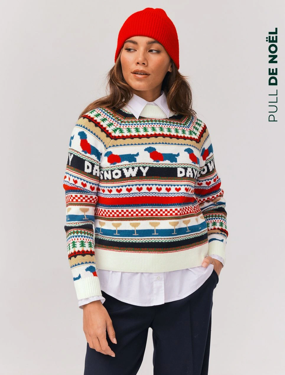 Pull bleu